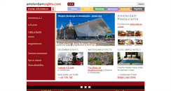 Desktop Screenshot of amsterdamsights.com