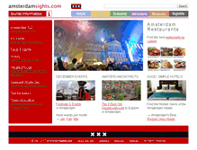 Tablet Screenshot of amsterdamsights.com